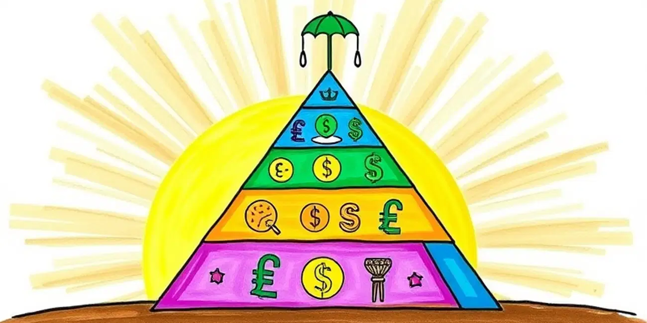 Spending Pyramid The 'Prosperity Pyramid': Building Layers of Savings